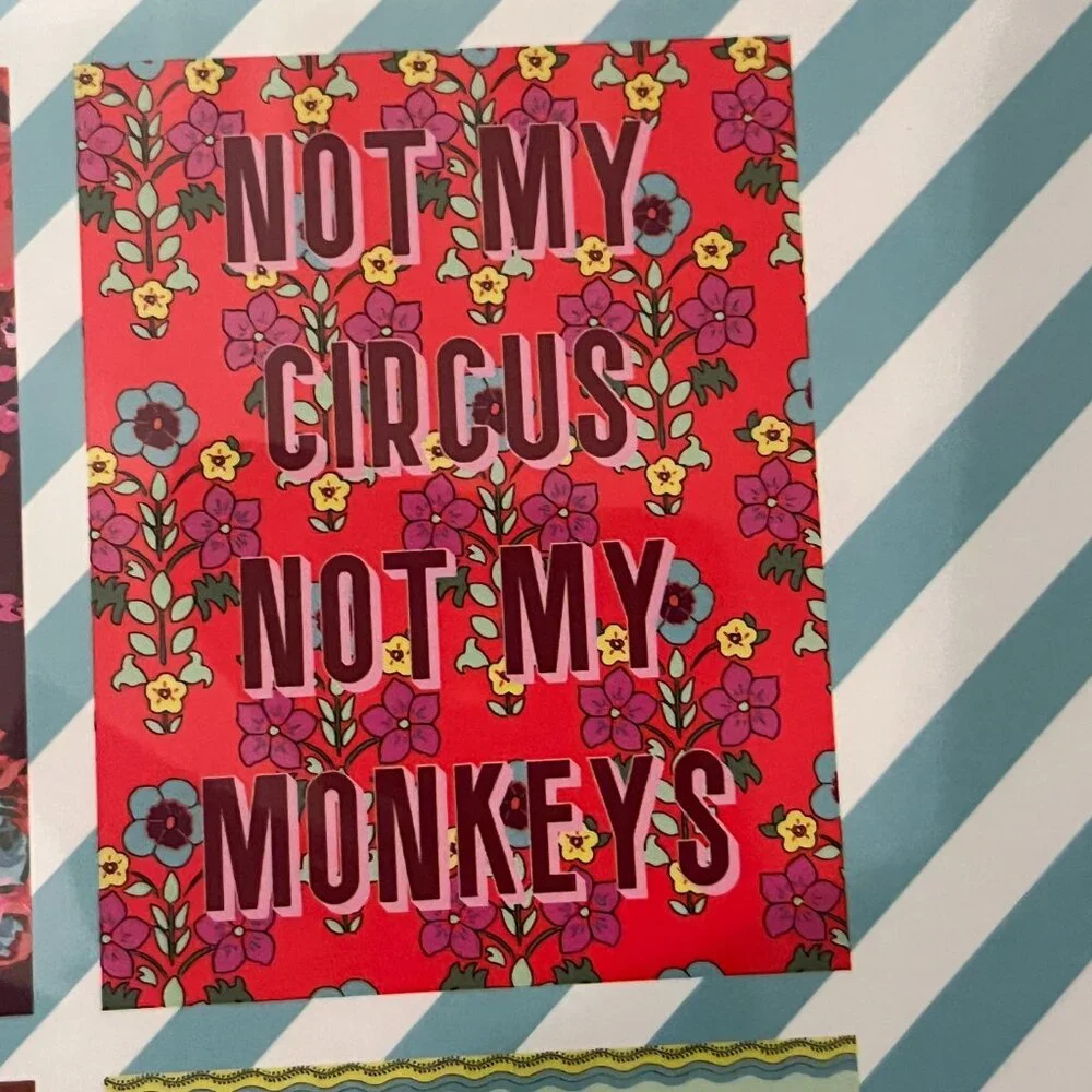 Sarcastic Note Cards Set of Two Boxes Funny Bright Stationery  Gift‎ (NEW)